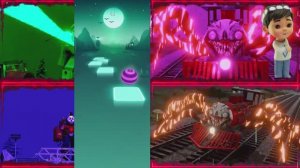 Поезд Мутант против Доброго Паровозика и Темного Монстра — Эпичная Битва в Тайла Хоп