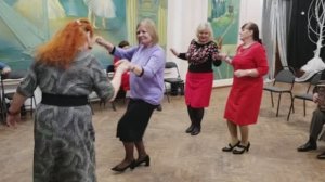 20251221 танец Краковяк под гармонь гармошка Жители Орла танцуют орловчане клуб Трансмаш город Орёл