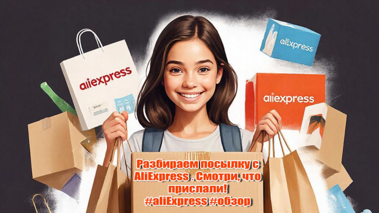 ⚡️Разбираем посылку с AliExpress 📦 Смотри, что прислали!🤩 #aliExpress #обзор