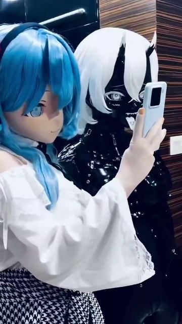 Demonic Kigurumi Latex Doll 2