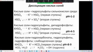 Определение рН водных растворов электролитов