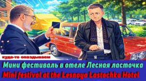 Мини фестиваль в отеле Лесная ласточка / Mini festival at the Lesnaya Lastochka Hotel