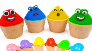 ЛЕПИМ ЛЯГУШЕК В СТАКАНЧИКАХ НАХОДИМ ИГРУШКИ ВНУТРИ ВИДЕО МУЛЬТИКИ ДЛЯ ДЕТЕЙ КАНАЛ ИГРАЛКИ-ЗАЛИПАЛКИ