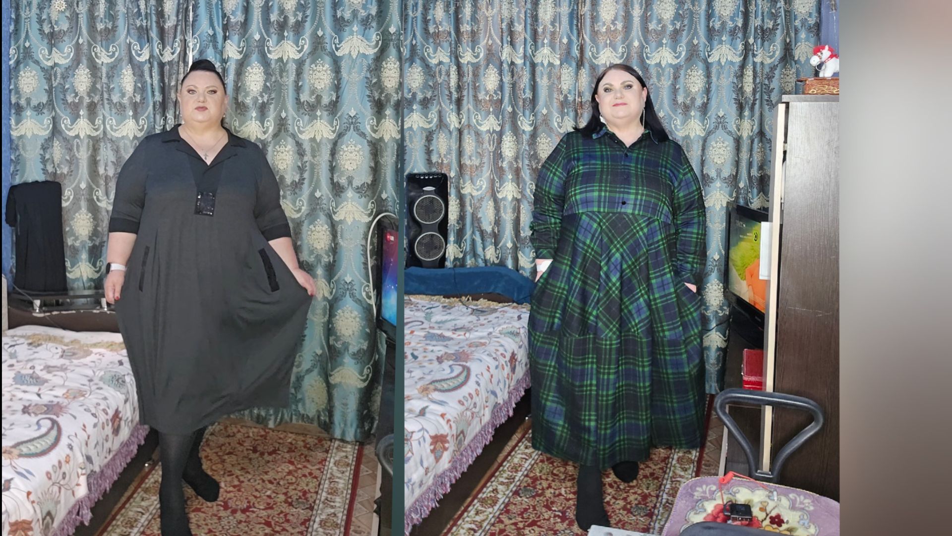 Примерка одежды королевских размеров 💃