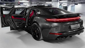 Porsche Panamera GTS (2026) — звук, интерьер и экстерьер..