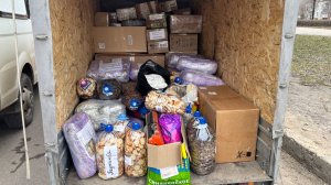 Награждения волонтера за помощь для СВО