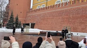 Москва.Смена караула на Красной площади.9 марта 2026 года.