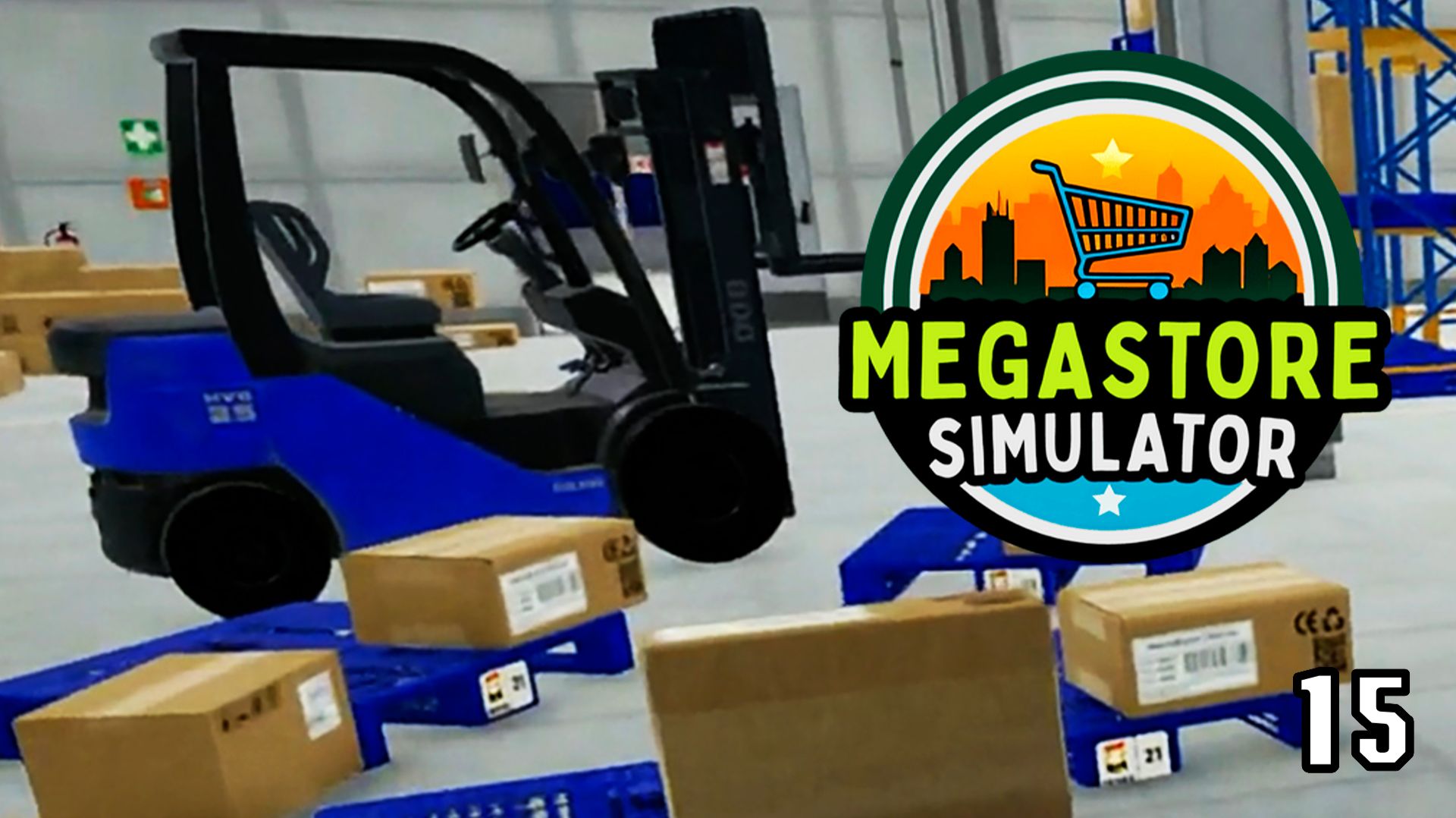 Подъемник для Склада | Megastore Simulator ▶ #15