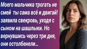Истории для Вас/Моего мальчика трогать не смей  ты сама всё и двигай! заявила свекровь/Аудиорассказ