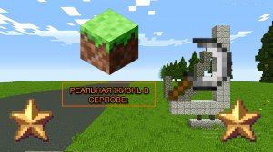 РЕАЛЬНАЯ ЖИЗНЬ В СЕРПОВЕ ПЕРВАЯ РАБОТА. ZARTER PLAY. MINECRAFT