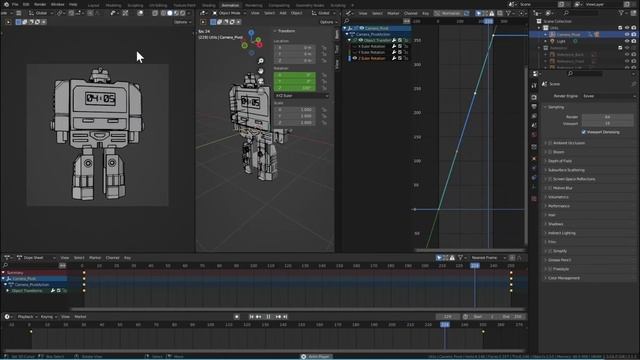 Section 04.2 Creating a Clock Robot Character