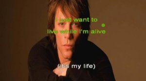 Караоке It's my life. Bon Jovi