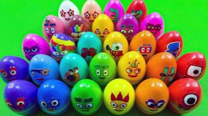 Мультики для детей. Яркие яички с мемами спрунки и слаймоми. Мультики залипалки для малышей