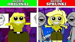 Incredibox - Sprunki Mayhem Vs Pibble Mayhem ｜ Original Vs Sprunki