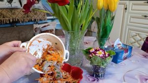 Вкусный салат Хе дальневосточный