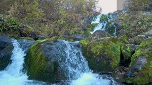 Слушаем переливы водопада - Красивейший водопад на Вачкажце