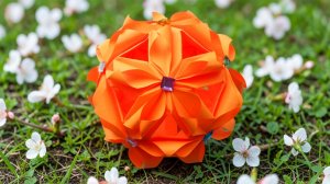 Красивый шар из бумаши своими руками