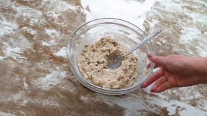 Печенье из овсяного жмыха с бананом