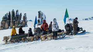 Снегоходный тур к Каменным Людям Сундуруна. Отзыв Евгении Печеркиной (Красноярск)