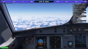 MSFS2024 Fenix simulations A320-214 SL, SBI005, Vatsim, Madeira(LPMA) - Casablanca(GMMN)