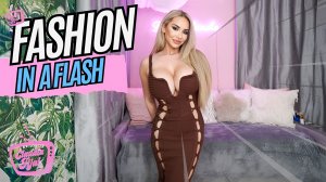 Claudia Fijal - Tight Bandage Midi Dress Cut Out Fashion
