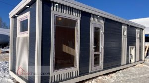 ГОТОВАЯ СКАНДИНАВСКАЯ БАНЯ ПОД КЛЮЧ | ГОТОВЫЕ БАНИ