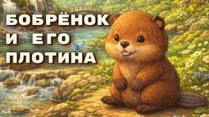 Бобрёнок Федя и его плотина 🦫 Сказка на ночь про личные границы и дружбу