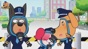 Шериф Лабрадор: странный запах в доме (познавательный мультфильм).