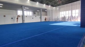 ЖП 1 юношеский разряд, Полубояринова Элла - Швахтье Леони, ДШИ г.Светлый, Комбинированное упражнение