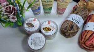 Подарочки от девочек// Цветы// Новые моточки и кремушки// Вкусняшки