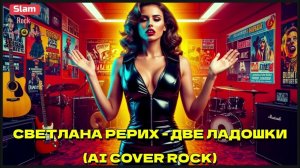 СВЕТЛАНА РЕРИХ - ДВЕ ЛАДОШКИ ( AI COVER ROCK )