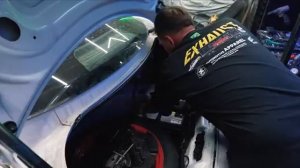 наводнение уничтожело 20 машин.самое тяжёлое восстановление