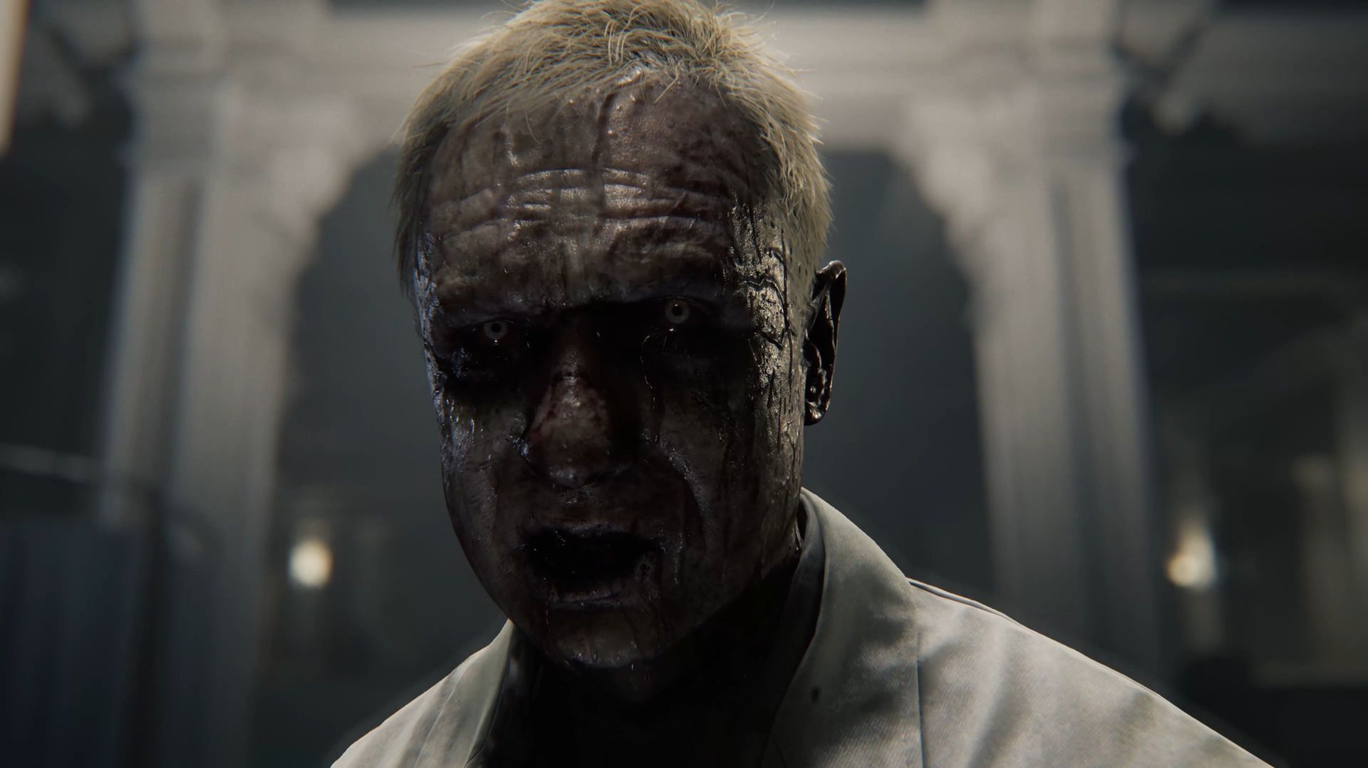 Resident Evil: Requiem. Part 2. Старый медицинский центр. Жуткий монстр. Встреча Грейс и Леона.