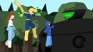 Омнидроид V.X 5 против Суперов (Суперсемейка) | Stick Nodes