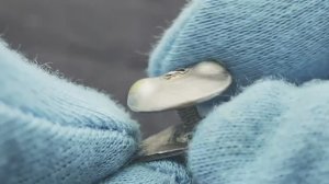 Реставрация редкого знака Спартак 1935 с обратной полосой   горячей эмалью!