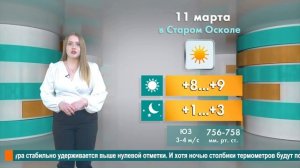 Погода в Старом Осколе на 11 марта