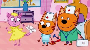 Три кота. Три Кота сборник. Мультик для детей. игровой.