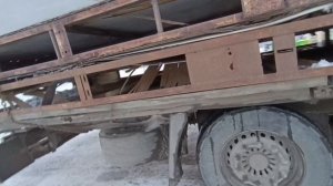 Снова негабарит, долгая погрузка и морозы