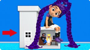 🚽💜ПОСТРОИЛИ ДОМ Внутри УНИТАЗА ЛИЛИ в МАЙНКРАФТ! НУБИК