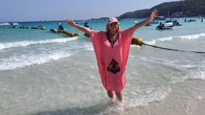 Паттайя.Болталки в морена острове Ко Лан.