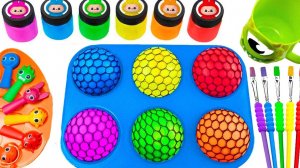 Мультики для детей. Яркое Волшебное Превращение антистрессиков в игрушки. Мультики для малышей