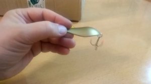 Распаковка посылки с блесной Fish Gold Атом по заказу Fmagazin