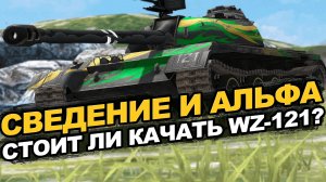 Самое быстрое сведение на десятом уровне у WZ-121 Tanks Blitz