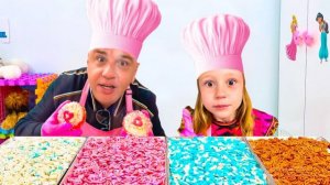 Настя и папа узнали как делают мыло😍💕