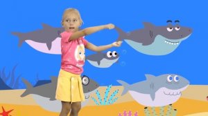 АКУЛЕНОК МАЛЫШ или BABY SHARK - Маленькая Вера - Веселый танец для детей малышей(1080P_HD)