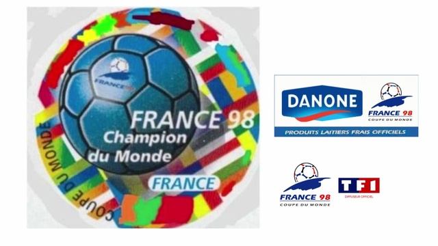 France - Champion du Monde avec TF1 et Danone