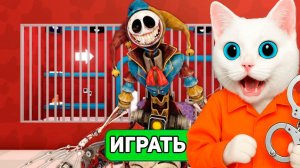 😱 ПОБЕГ ОТ ПРОТОТИПА ПОПИ ПЛЕЙ ТАЙМ В ТЮРЬМЕ ROBLOX! КОТЁНОК КРОНОС