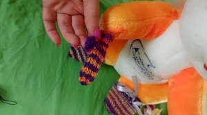 Итоговый отчёт вСП"Свяжем носочки для Мамы и Дочки"сЕ.Велиной.Носочки и для кукол ,и носочки-обереги