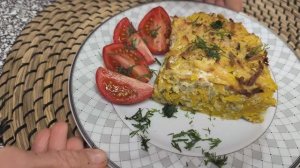 Тыквенная запеканка с мясом