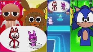 Спрунки против Тайла Хоп: Эпичный Музыкальный Баттл Персонажей Incredibox!